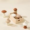 Play Coco Village Pretend Play | Wooden Mushrooms Playset