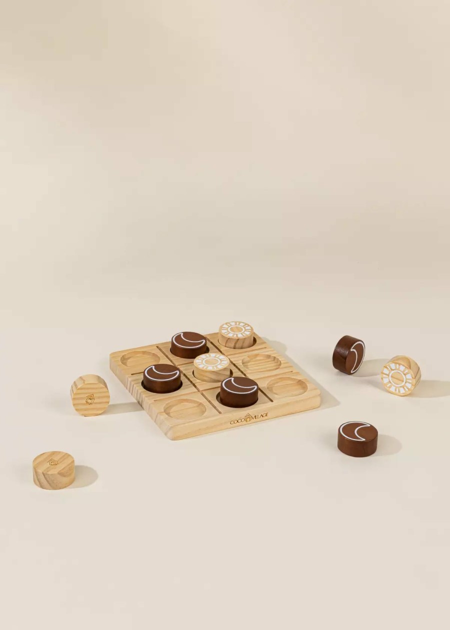 Play Coco Village Games | Wooden Tic Tac Toe Playset