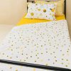 Home Essentials Coco Village Kids Bedding | 100% Organic Cotton Flat Sheet Tuxedo - Pytagore