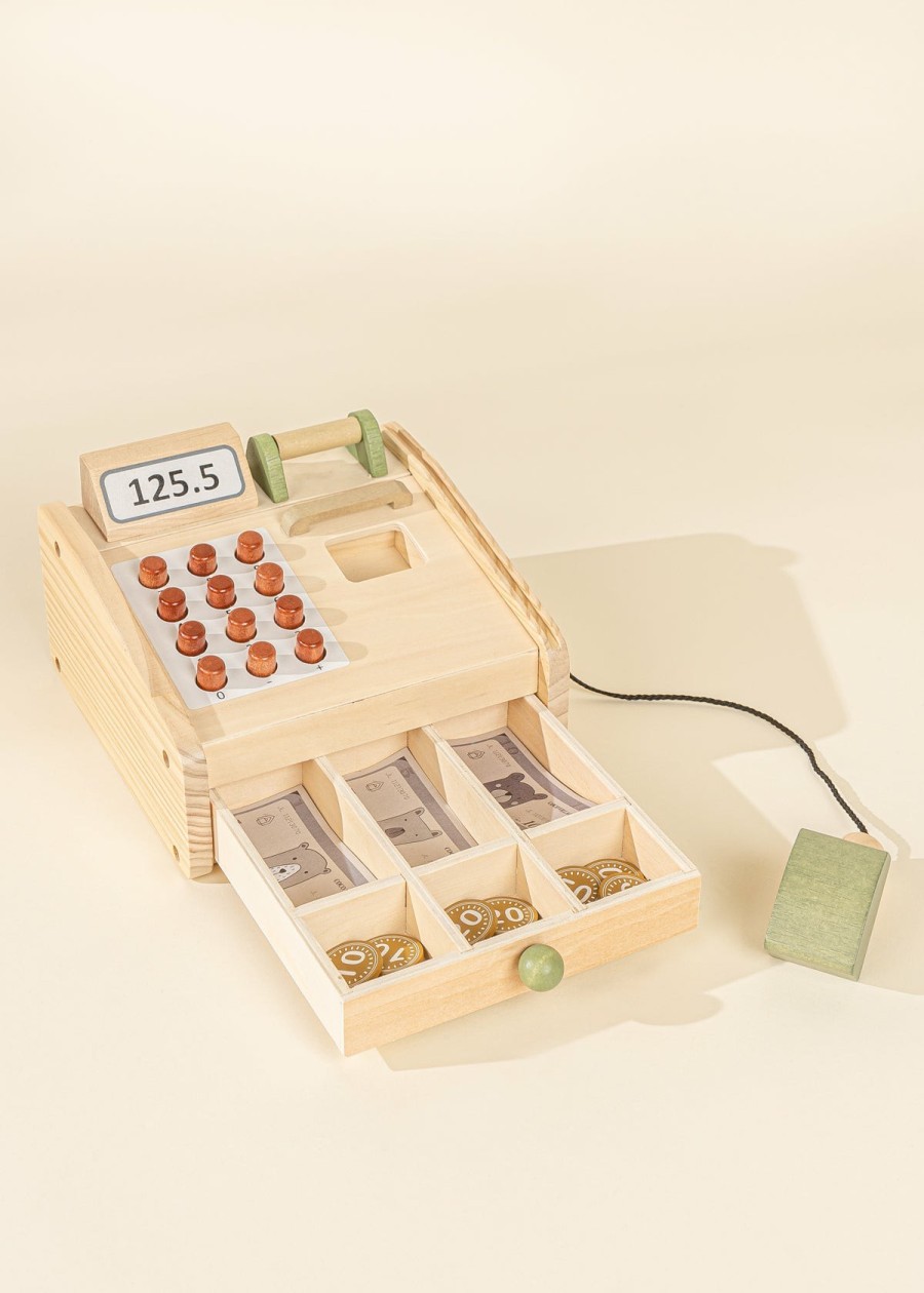 Play Coco Village Pretend Play | Wooden Cash Register