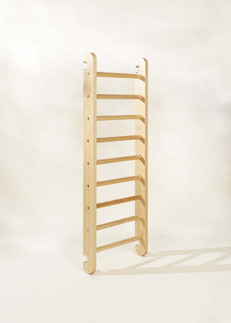 Play Coco Village Montessori Toys | Montessori Climber Ladder - Natural Wood