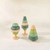 Play Coco Village Characters & Figures | Set Of 3 Wooden Stackable Trees