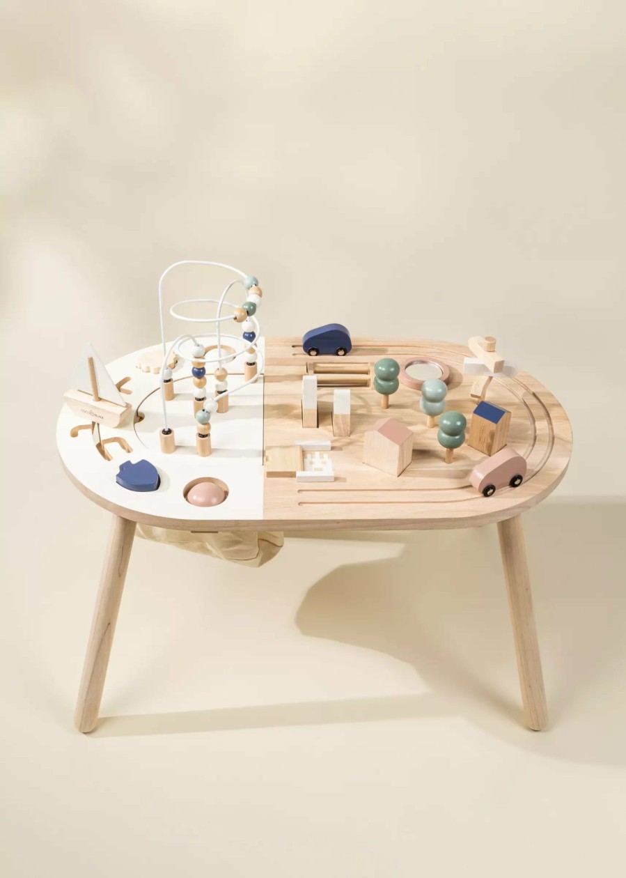 Play Coco Village Montessori Toys | Wooden Activity Table