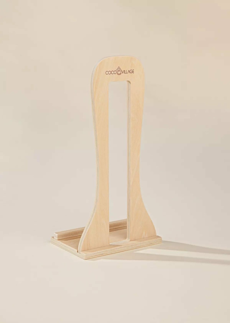 Play Coco Village Balance Bikes | Bike Stand - Natural Wood