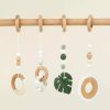 Play Coco Village Developmental Toys | Wooden And Silicone Hanging Toys Rattle Set For Play Arch (4 Pcs)