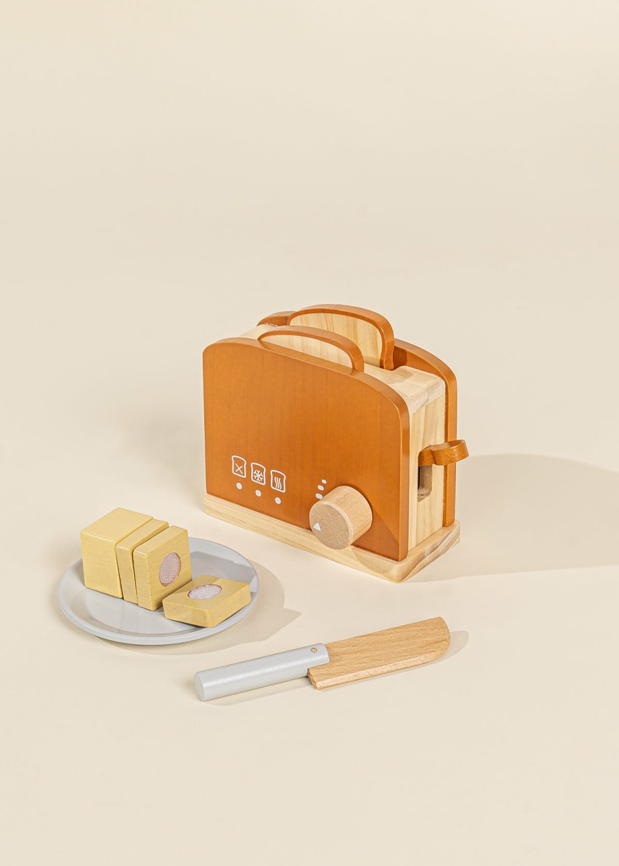 Play Coco Village Educational Toys | Wooden Toaster - Tera