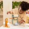 Play Coco Village Educational Toys | Wooden Coffee Maker Set - Seafoam & Tera