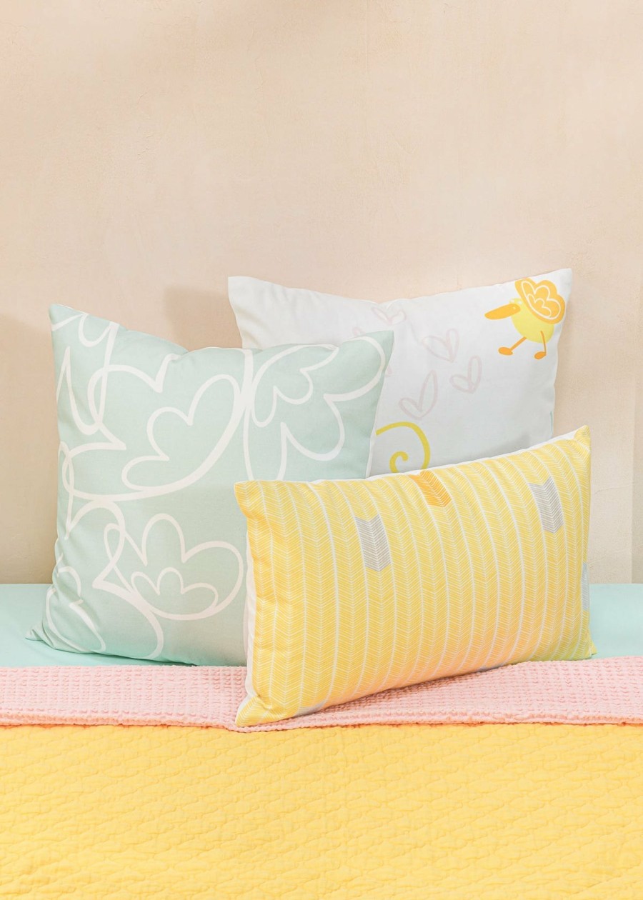 Home Essentials Coco Village Baby Bedding | Pinakle Cushion Cover Trio Set - Pastel