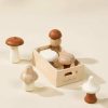 Play Coco Village Educational Toys | Wooden Mushrooms Playset