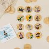 Play Coco Village Montessori Toys | Wooden Memory Game - Imaginarium (24 Pcs)