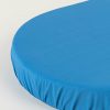 Home Essentials Coco Village Baby Bedding | Organic Cotton Oval Fitted Crib Sheet - Azur